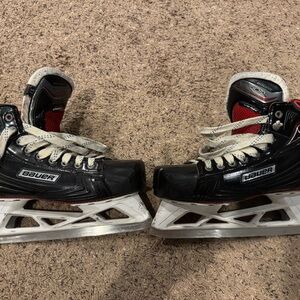 Bauer Senior 1X Pro Goal Skates, size 10D